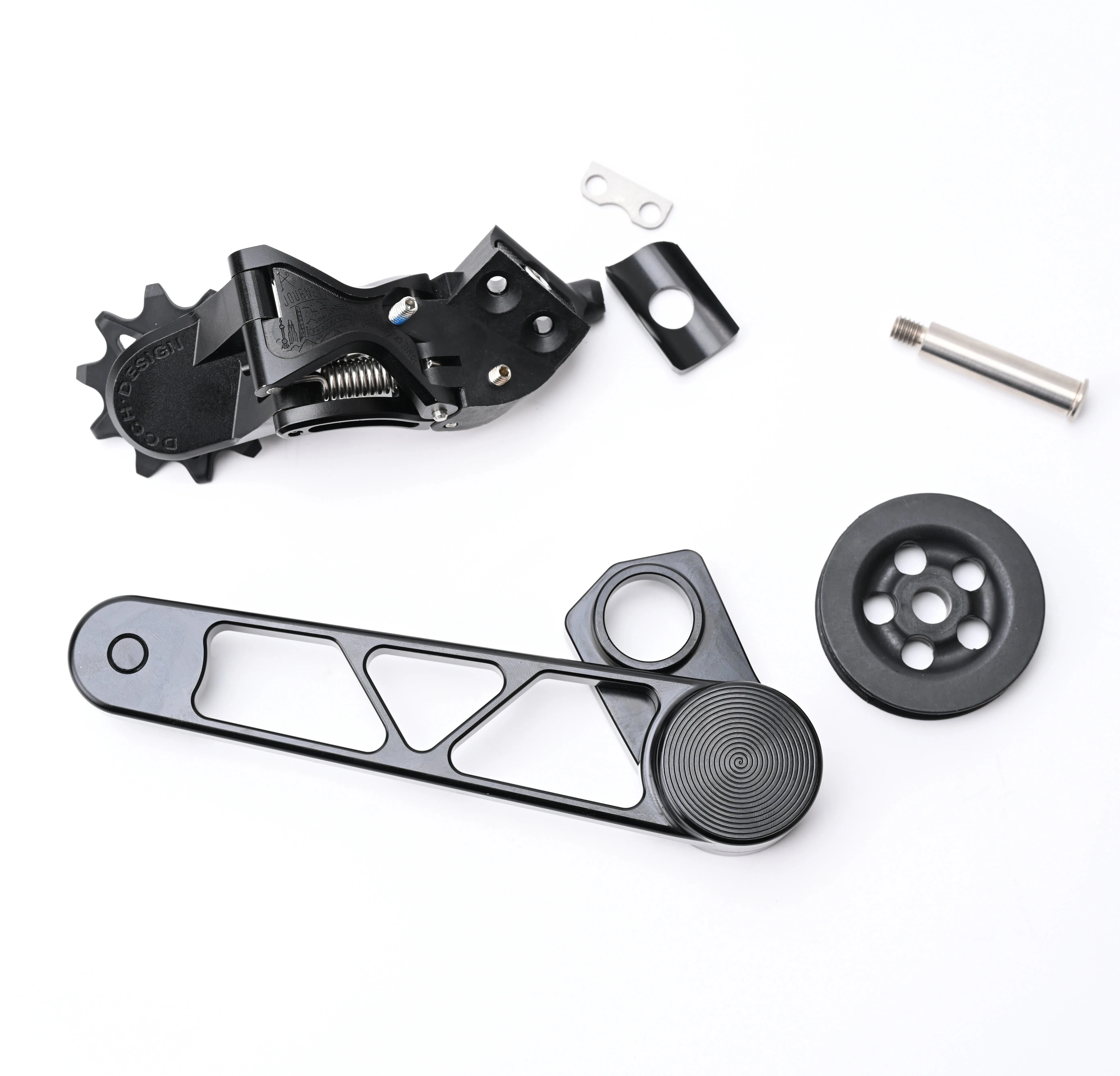 Acrz For Brompton Folding Bicycle 7-Speed Shifting System Suitable For A/C/P/T Line Aluminum Alloy CNC Transmission Kit 206g