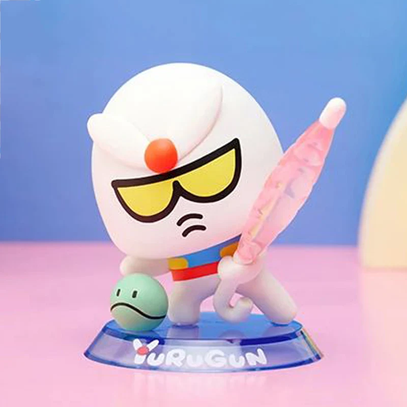 Echte Bandai Yur ien Serie Blind Box Q Version Figur Einhorn Gundam Puppe Modell Trend Spielzeug Ornamente Für Jungen Geburtstag Geschenk