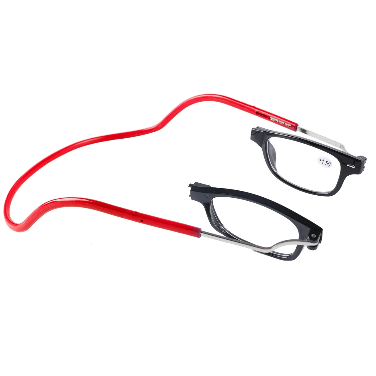 Tragbare faltbare Lesebrille, hochauflösendes Kunstharz, modische Presbyopie-Brille – Detail 9