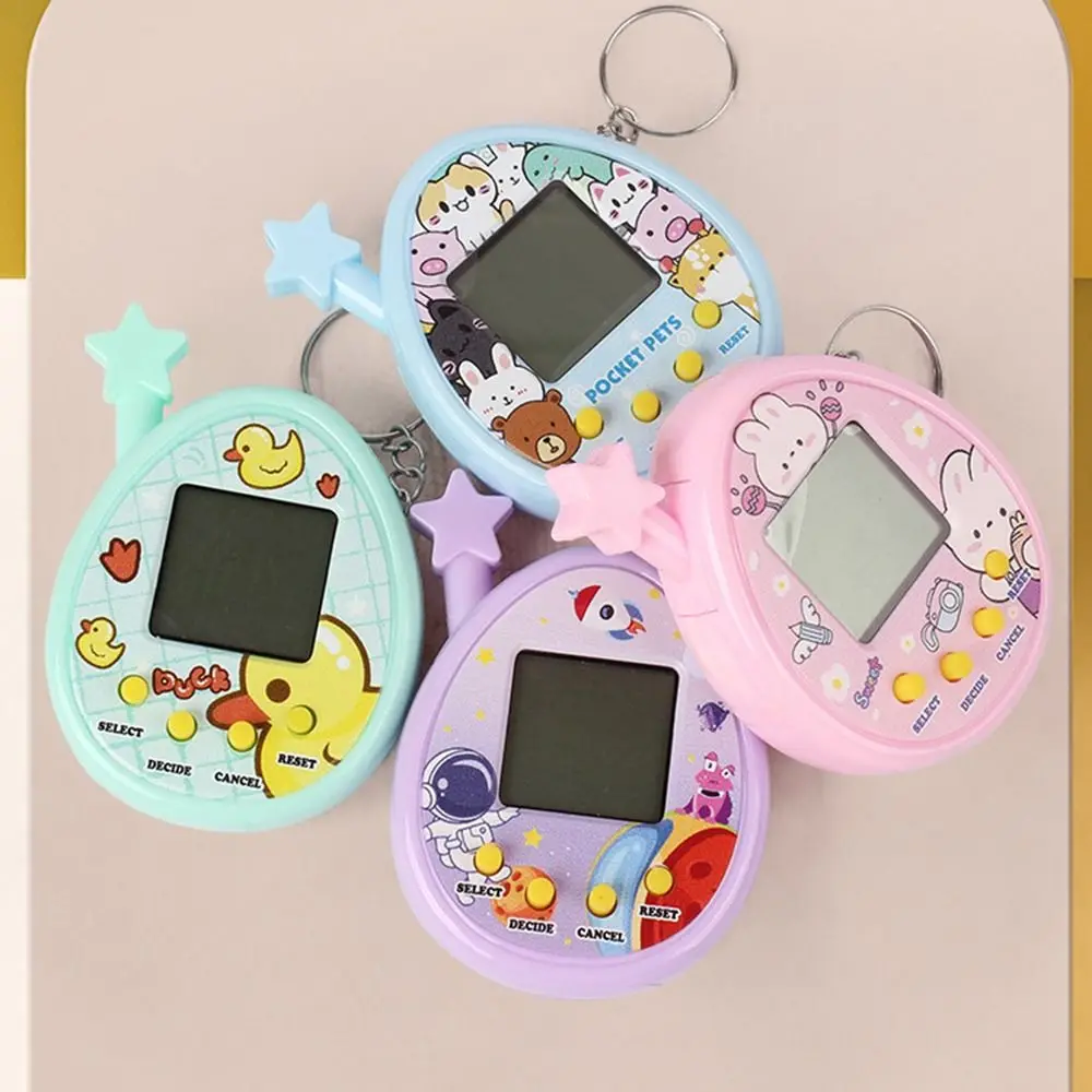 Juguetes para niños, llavero de bolsillo, máquina electrónica para mascotas, red Virtual, juego de desarrollo de mascotas nostálgico