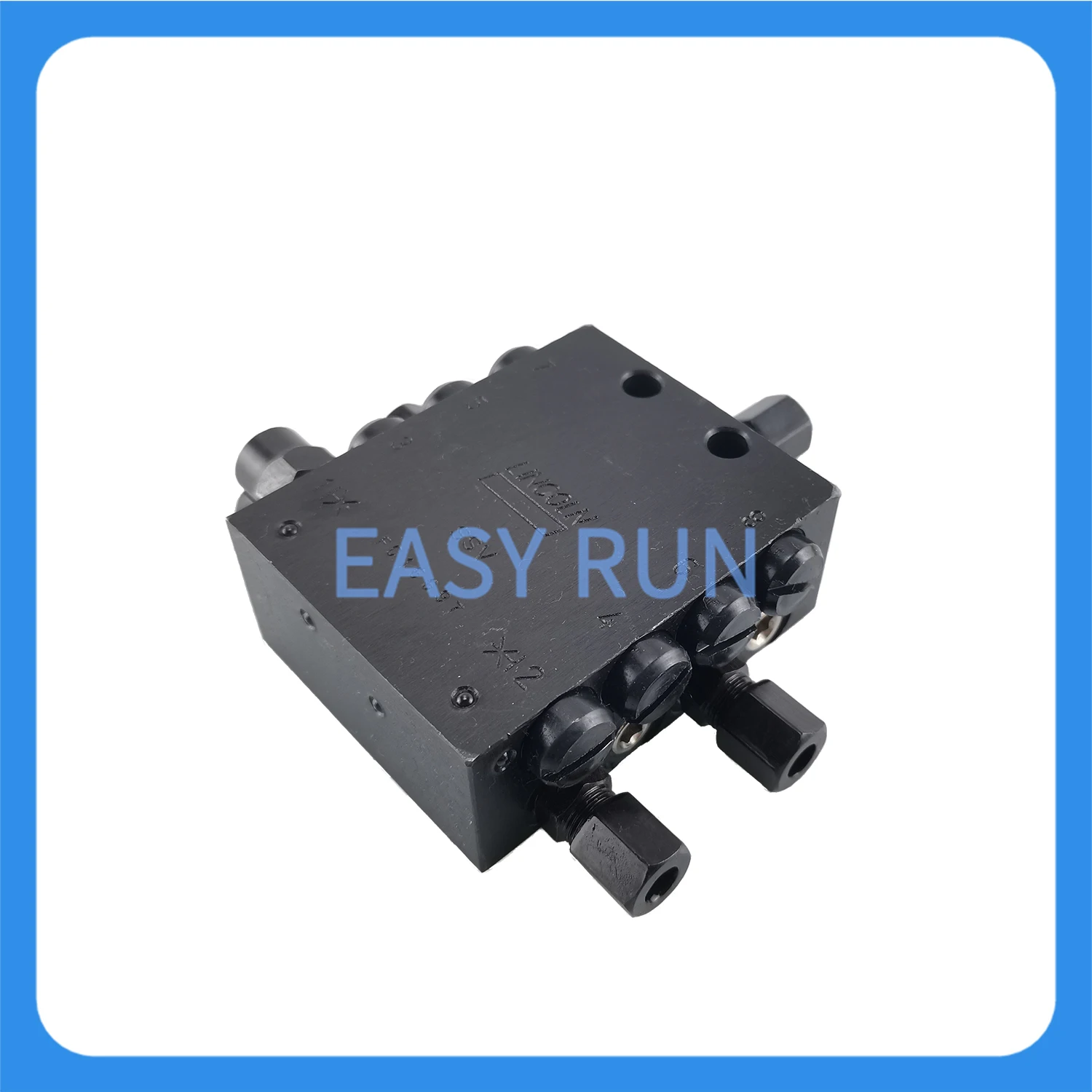 Distributeur de graisse progressif SSV8, vanne de distribution de graisse continue qualifiée SSV8-4Way