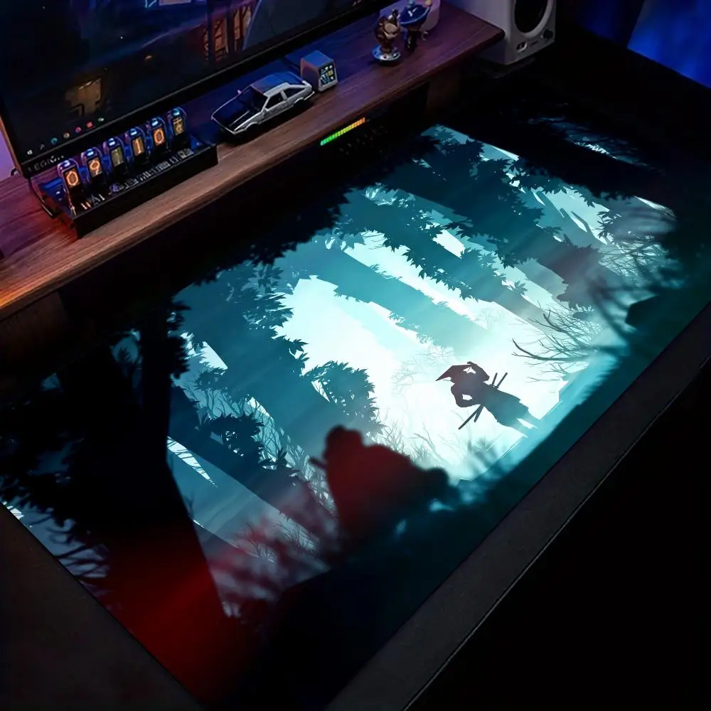 Digitale kunstillustratie Muismat Bureaumat gamingmatten Antislip rubberen basis gamer pc-accessoires Toetsenbord gaming-muismatten