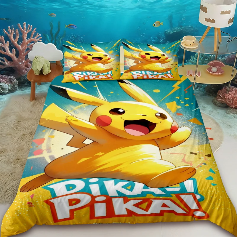 Anime Pikachu Duvet…
