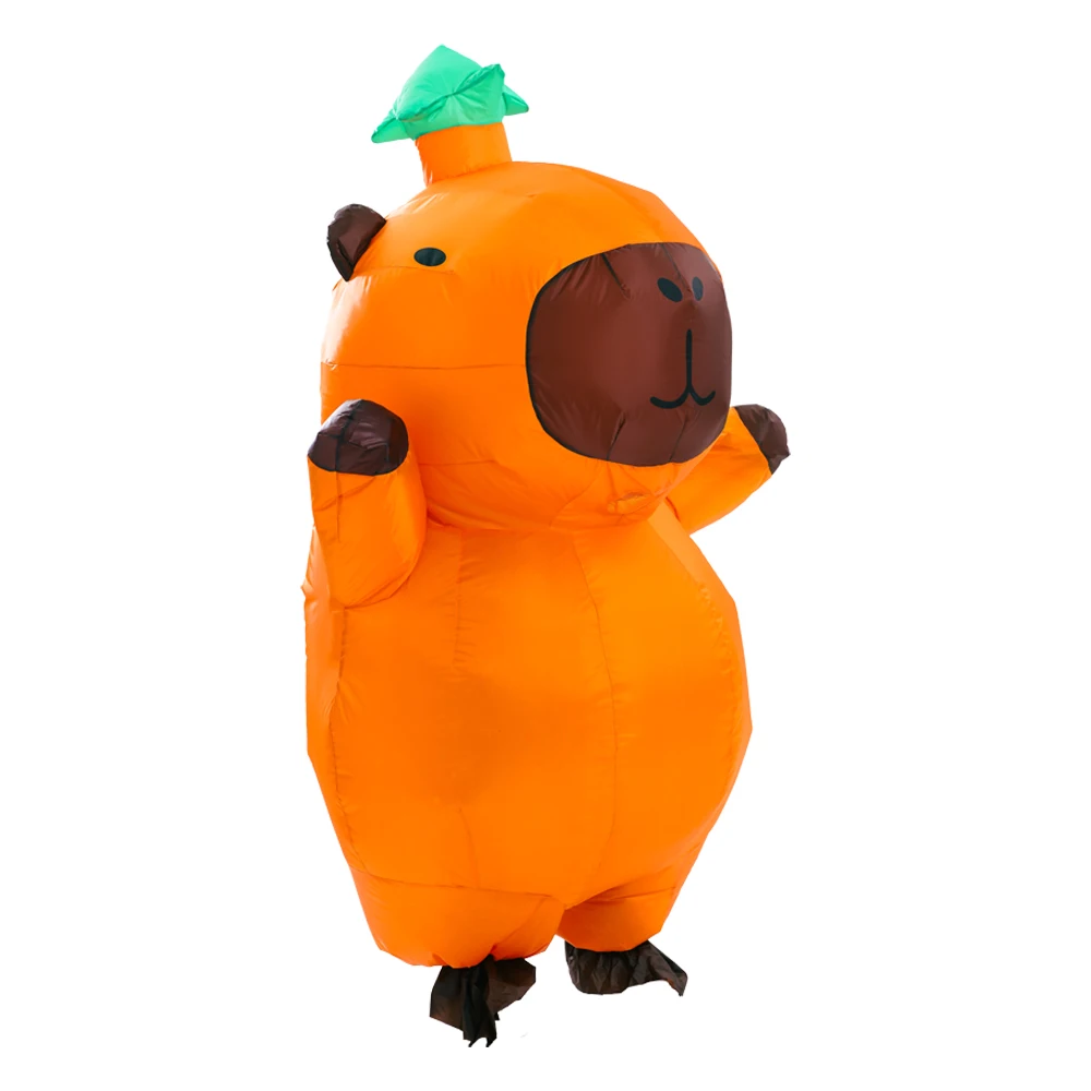 كابيبالا نفخ زي التميمة موكب الكبار شخصية تأثيري الحيوان عيد ميلاد هالوين حفلة الحدث نفخ مجموعة #6