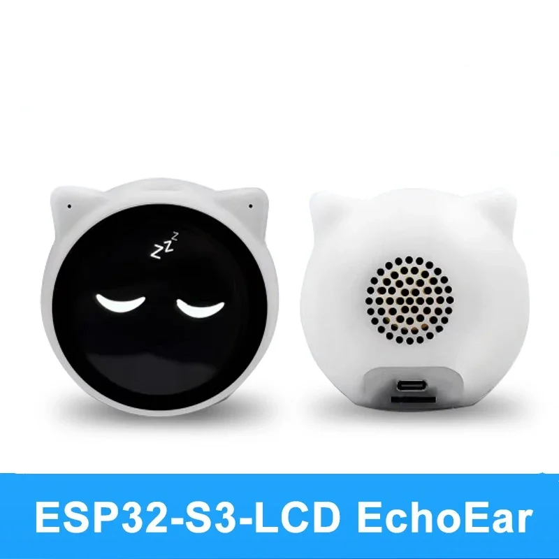 ESP32 S3 1.85inch LCD EchoEar AI Development Board with touch Deekseep AI Cute Cat Pet Chatting Robot N32R16
