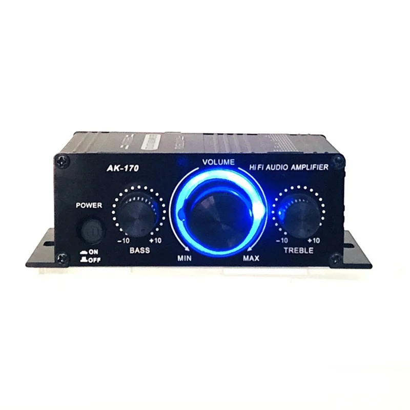 【BRILLIANT 】3X Power Amplifier Radio Fm Mini Amplifier 400W Hifi Mini Hifi Audio Power Amplifier Audio Amplifier Ak170