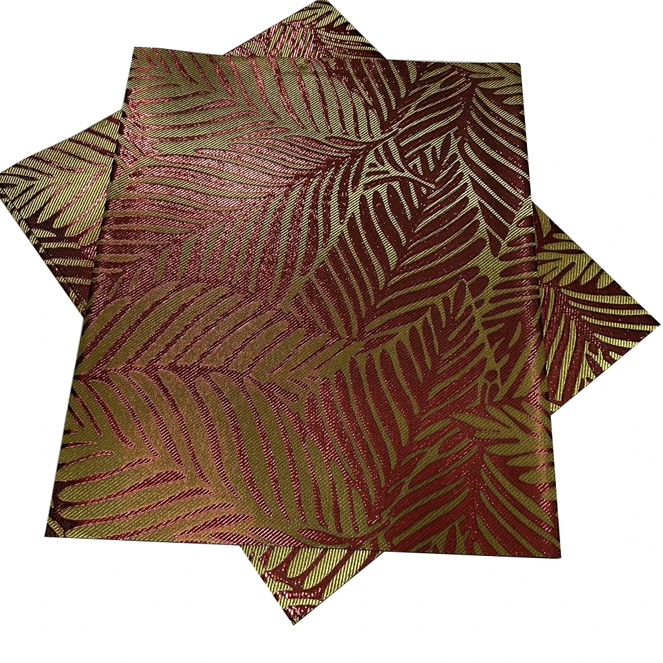 Lurex Headtie Thick SEGO Gele & Ipele Set, African Hairtie & Traditional Head Cap Shawl Wrapper Scarf , Premium Aso Ebi TXH-28