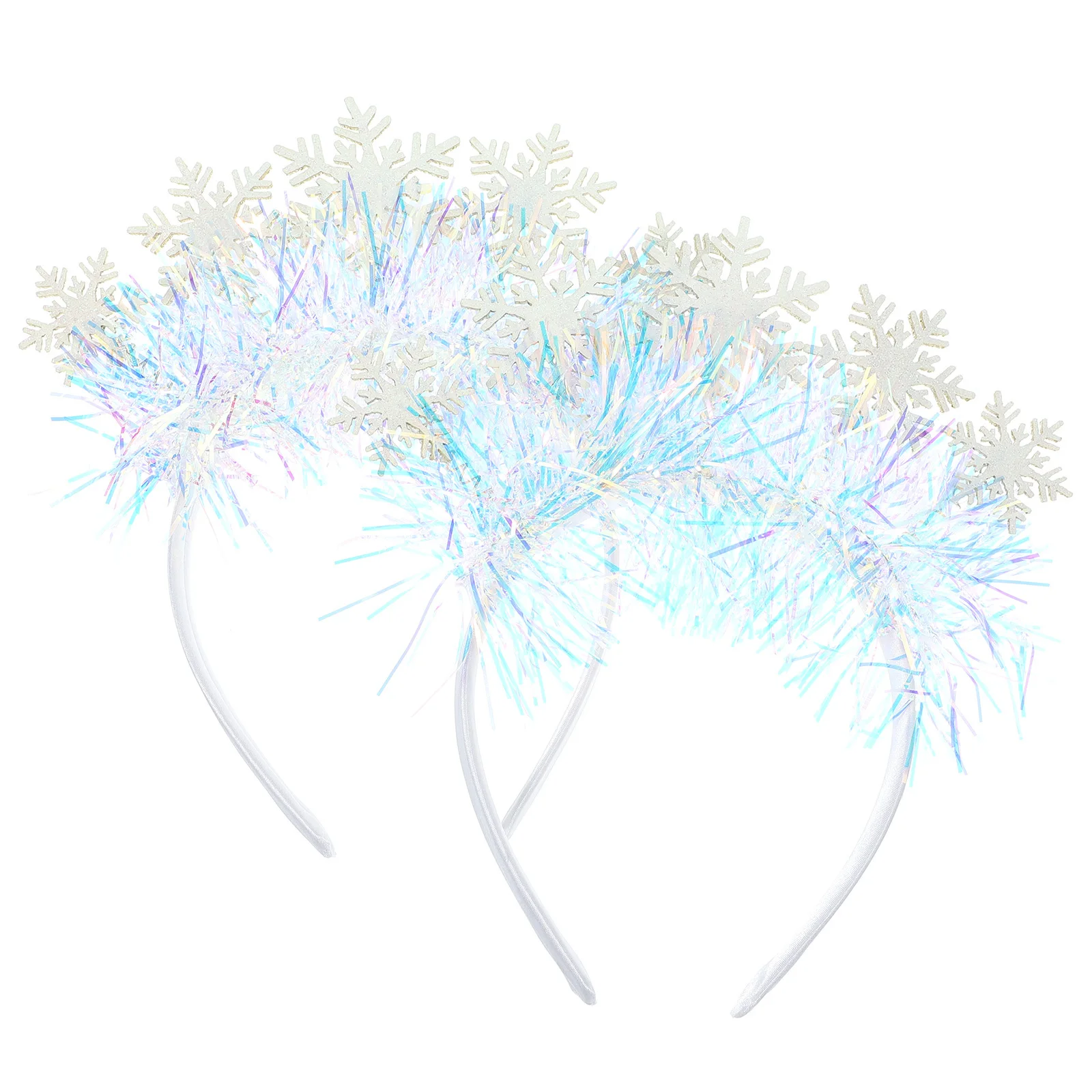 

2Pcs Christmas Headbands Soft Material Xmas Hair Decoration Party Headwear Photo Props Xmas Headband Christmas Headbands