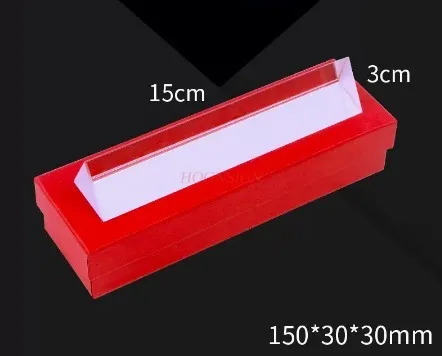 الزجاج البصري الثلاثي المنشور ، الكريستال قوس قزح صانع للتصوير الفوتوغرافي تجارب العلوم الفيزياء التدريس ضوء سبيكتر