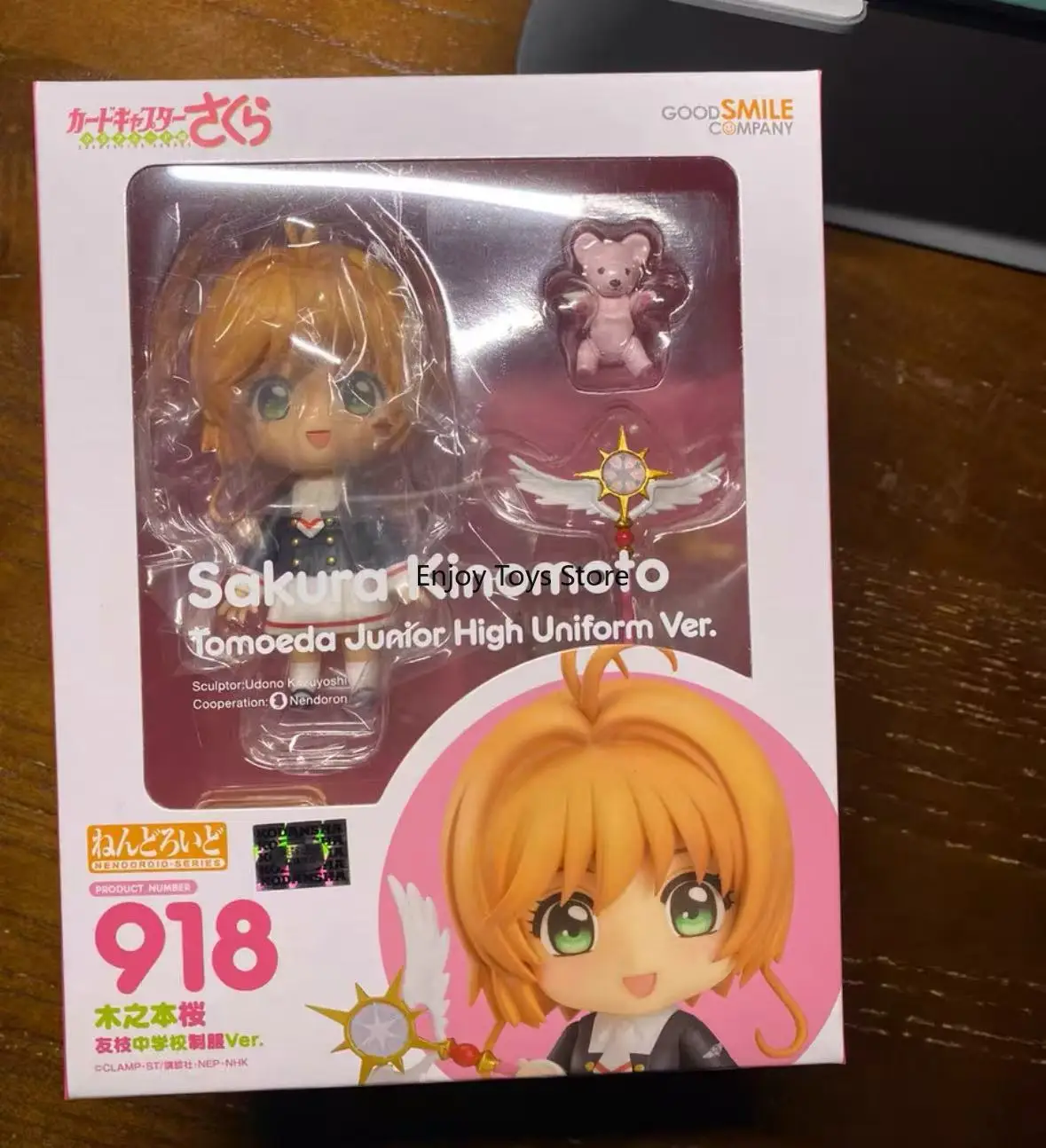 

В наличии GSC Magic Card Girl Sakura Kinomoto Sakura Sakura Tomochi Униформа средней школы из глины People Spot