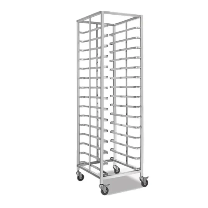 

Commercial baking tray rack stainless steel multi-layer baking cooling cart for breads, cakes and pastries