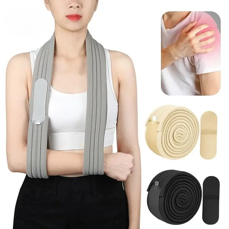 

Joint Sprain Fixed Sling Arm Strap Adjustable Arm Sling Fracture Recovery Forearm Breathable Fixed Sling Shoulder SupportBracket