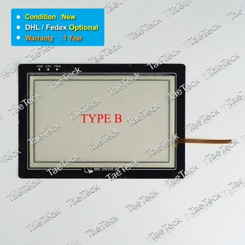 Touch Screen Panel Glass Digitizer for Weintek MT8070iH 2WK with Overlay Film