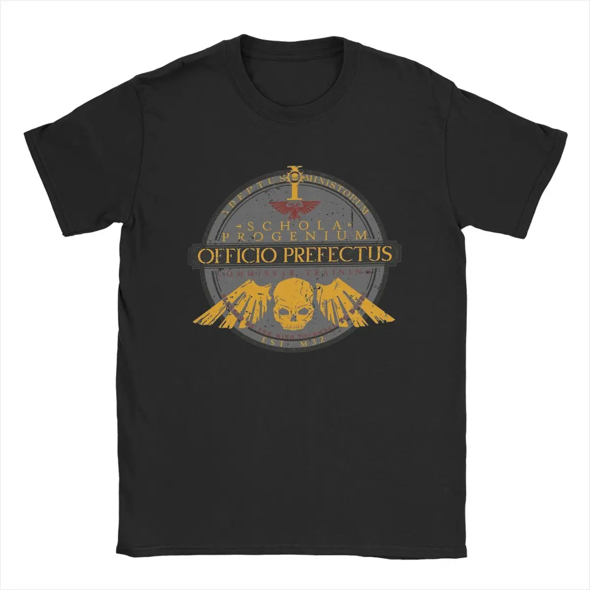 Men's T-Shirts Schola Progenium Commissar Training Astra Militarum Cotton Tee Shirt Short Sleeve T Shirts Clothing Plus Size