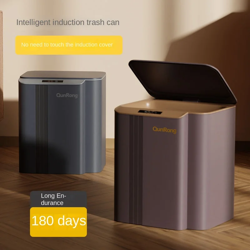 Imagem -02 - Criativo 20l Novidades Smart Sensor Trash Can Multi-funcional Conveniente Abertura Automática Tampa Home Storage Cozinha Banheiro Presentes