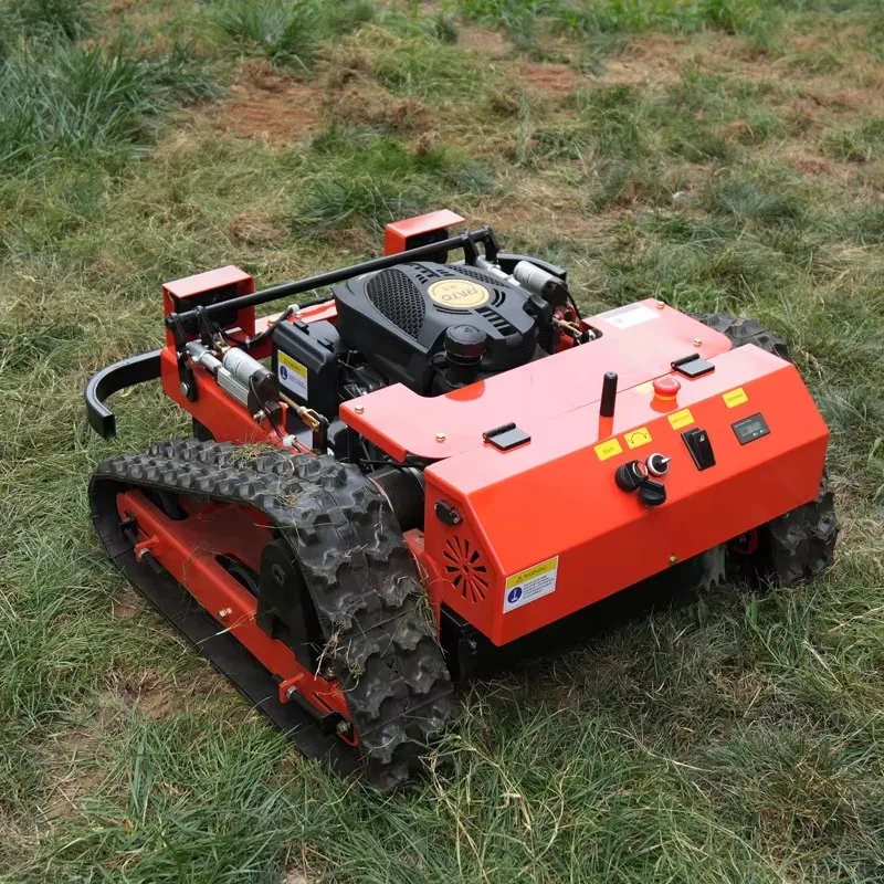 Remote Control Robot Automatic Lawn Mower Tractor Excavator with for Engine