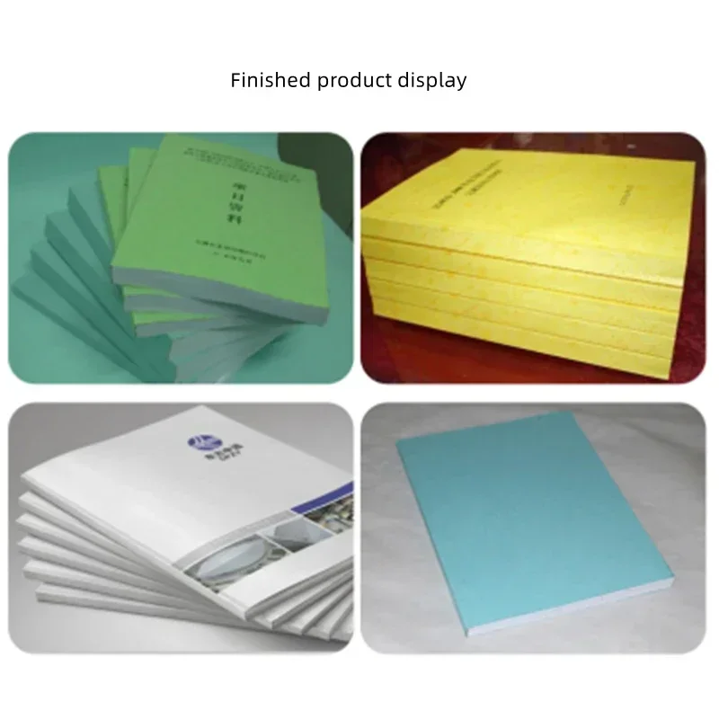 ماكينة تجليد الغراء S60 الكهربائية 220 فولت A4 ماكينة تجليد الغراء اللاسلكية الأوتوماتيكية لسطح المكتب ماكينة تجليد الذوبان الساخن Tende #6