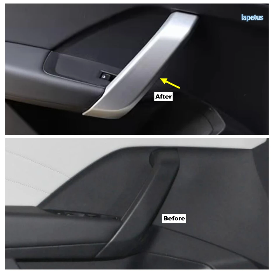 Door Armrest Strips / Dashboard Air AC Outlet / Window Lift Button Cover Trim Fit For VW Volkswagen Tharu / Taos 2018 - 2023