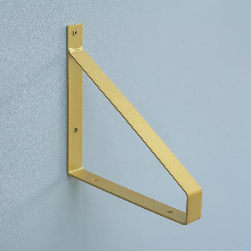 2Pcs  Floating Wall Mounted Hanging Table Shelf Support Bracket Partition Brackets Creative Tripod Wall Bookshelf Fixed Stand