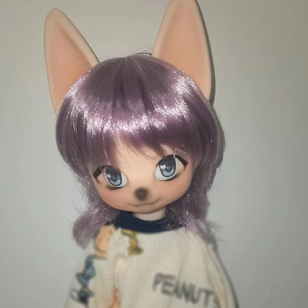 

Новая кукла BJD 1/6, голова лисы без лица, аниме NudeDoll, шарнирные куклы без макияжа, 1/6 BJD Toys