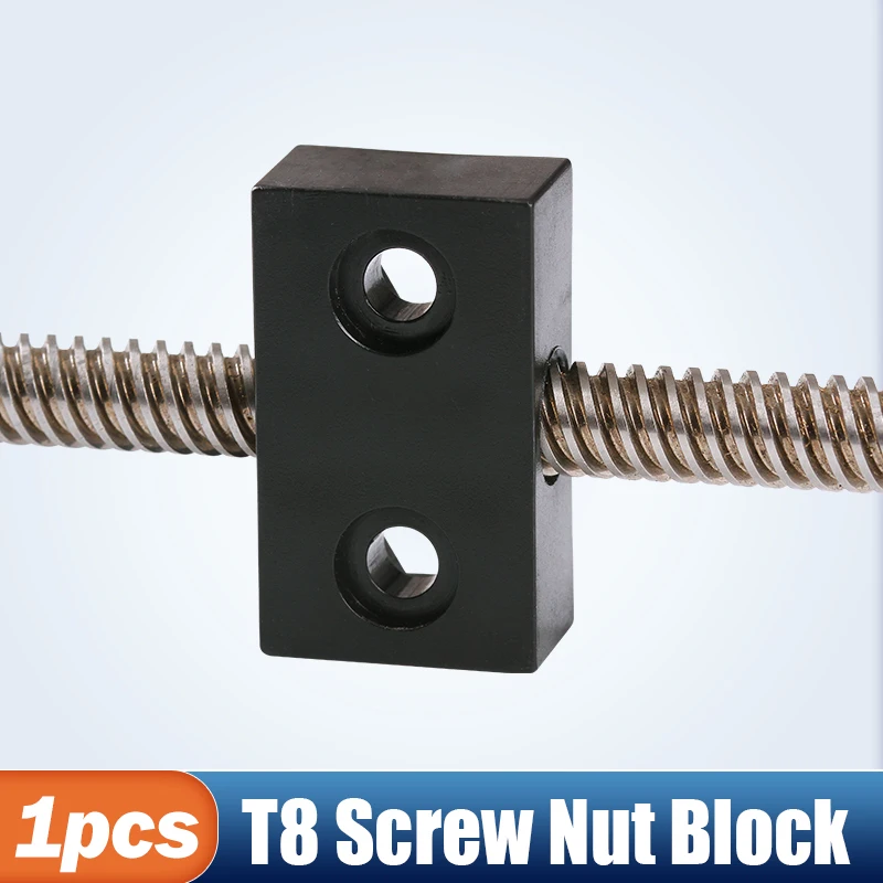 3D Printer T-Nut Opensource Type Anti-backlash Block T8 Screw 8mm Lead 2mm 4mm