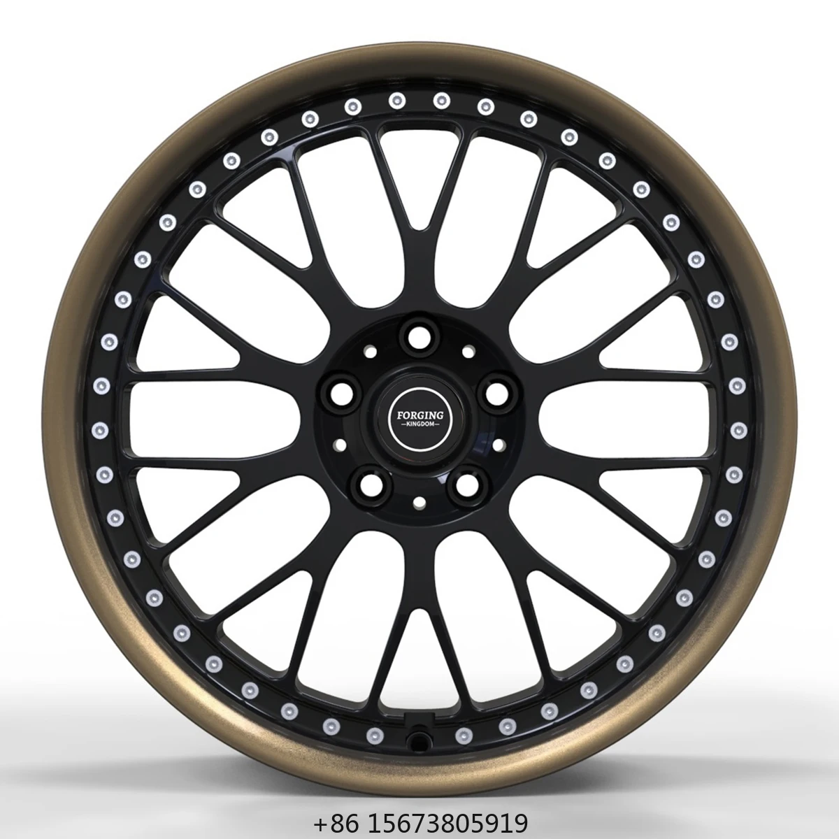 

High-End Two-Piece Forged Alloy Car Wheels 18-23 Inches Various Hole Spacings 5*108 5*114.3 5*120 5*112 35mm Studs New Condition