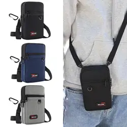 Waterproof Waist Bag Purse Double Layer Oxford Outdoor Waist Fanny Pack Men Phone Pouch Camping Hunting Tactical Bag