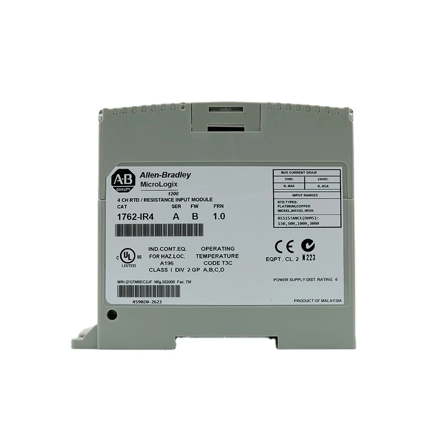 Nuevo Módulo PLC Serie 1756, Módulo PLC Allen Bradley 1762-IR4 1762-OF4 1762-IF4 1762-L24BWAR 1762-OB16 1762-0W16 1762-L24BXB