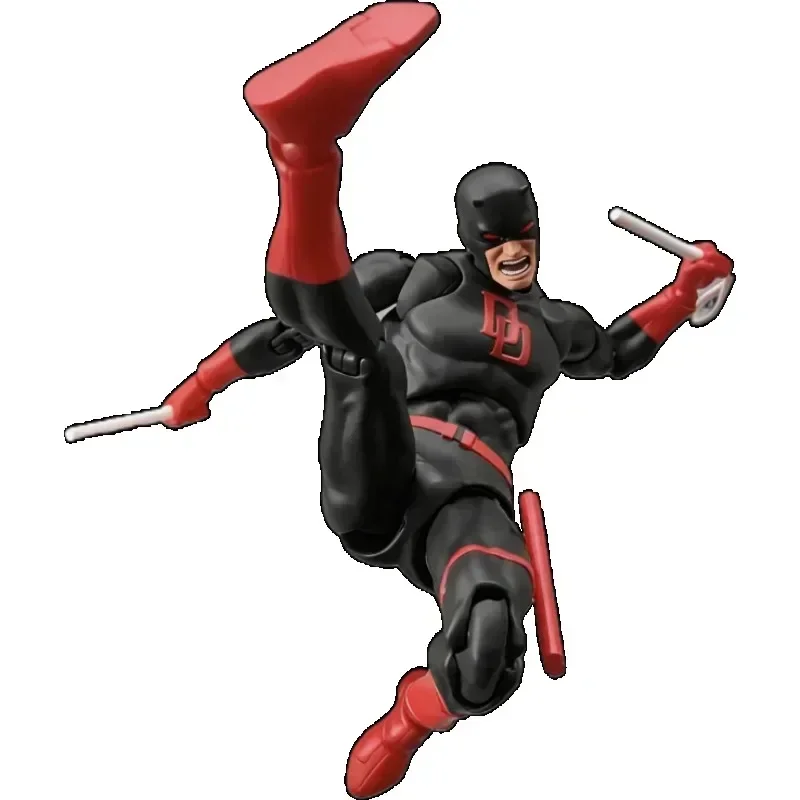 متوفر ألعاب Ct دارديفيل أسود أحمر الشكل SHF Mafex 223 النسخة الهزلية أنيمي عمل الشكل تمثال تمثال نموذج هدايا ألعاب أطفال