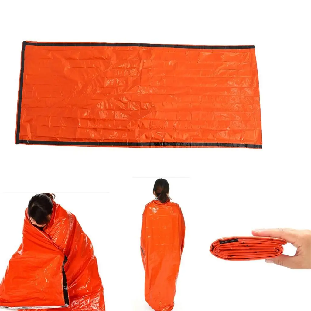 Reusable Outdoor Camping Waterproof Windproof Emergency Sleeping Bag Blanket