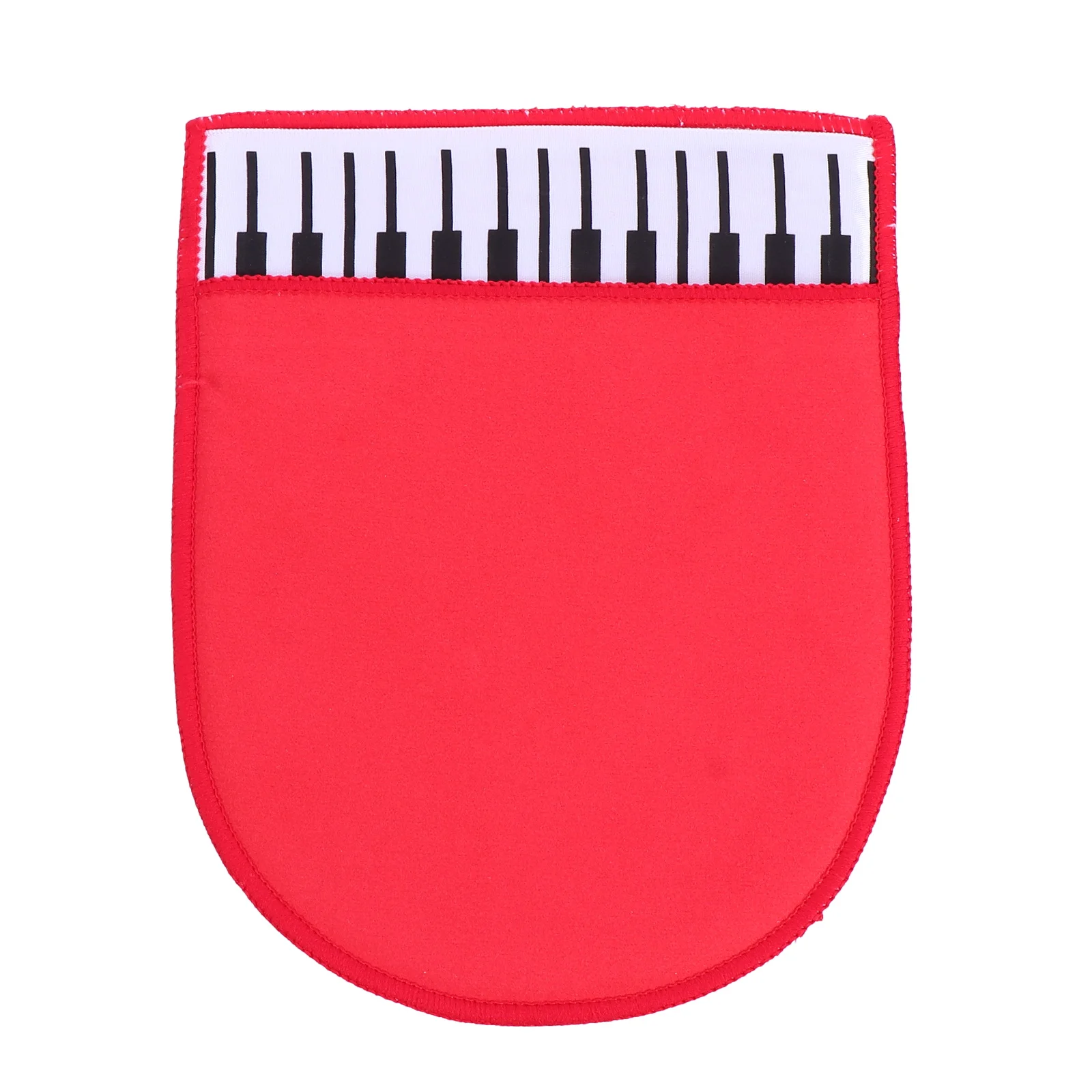 

Red Cleaning Cloth Glove for Piano Microfiber Material Scratch Free Gentle on Surfaces Perfect for Keyboard Instrument Care
