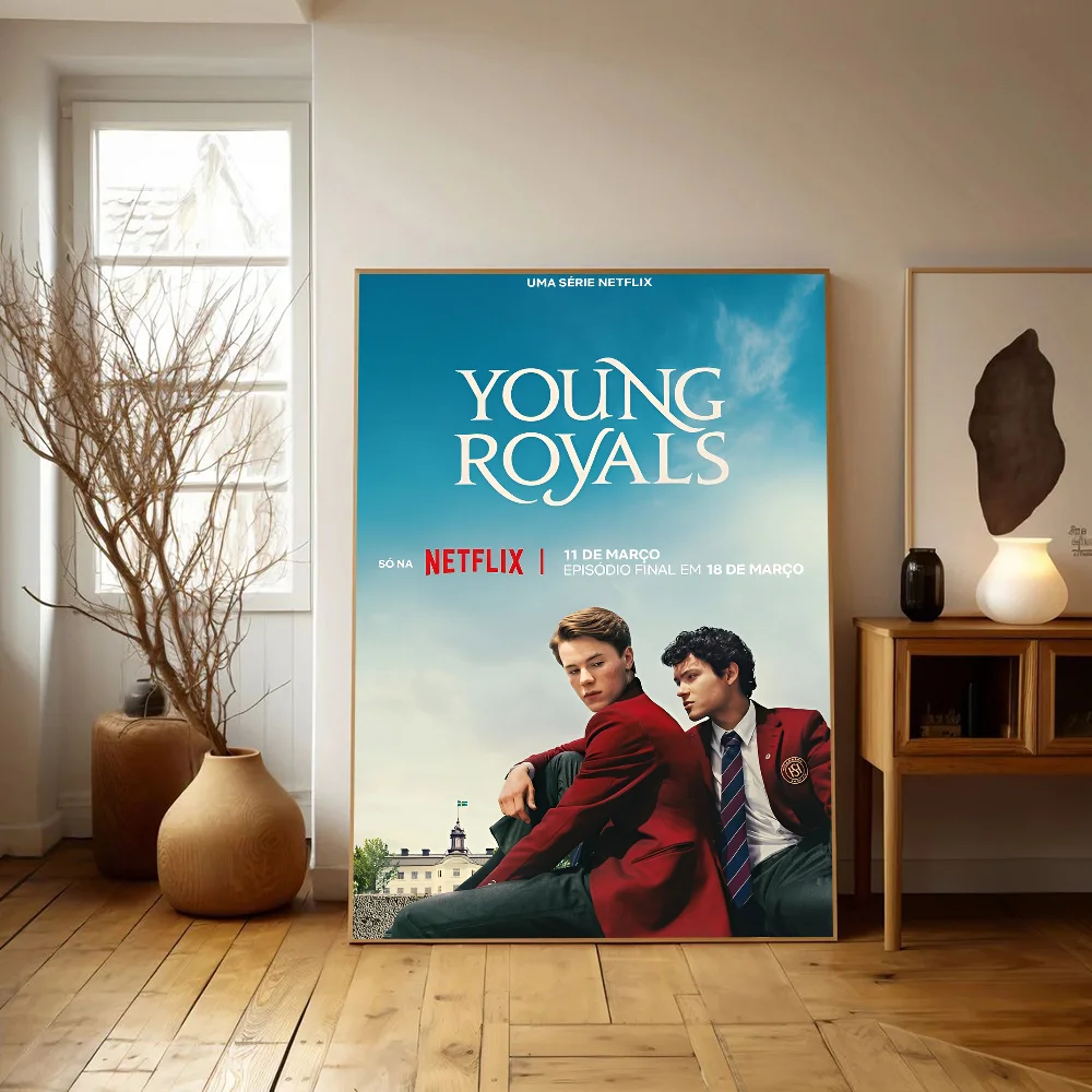 Young Royals Whitepaper Poster Vintage Room Home Bar Cafe Decor Vintage Decorative Painting