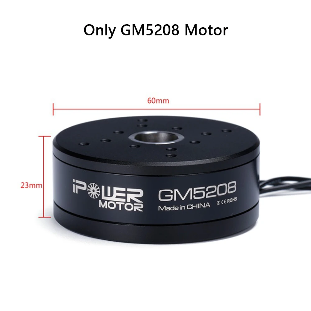 IFlight IPower GM5208 Hollow Shaft Brushless Gimbal Motor With AS5048A Encoder for DSLR / CANON 5D2/5D3 Cameras Stabilization