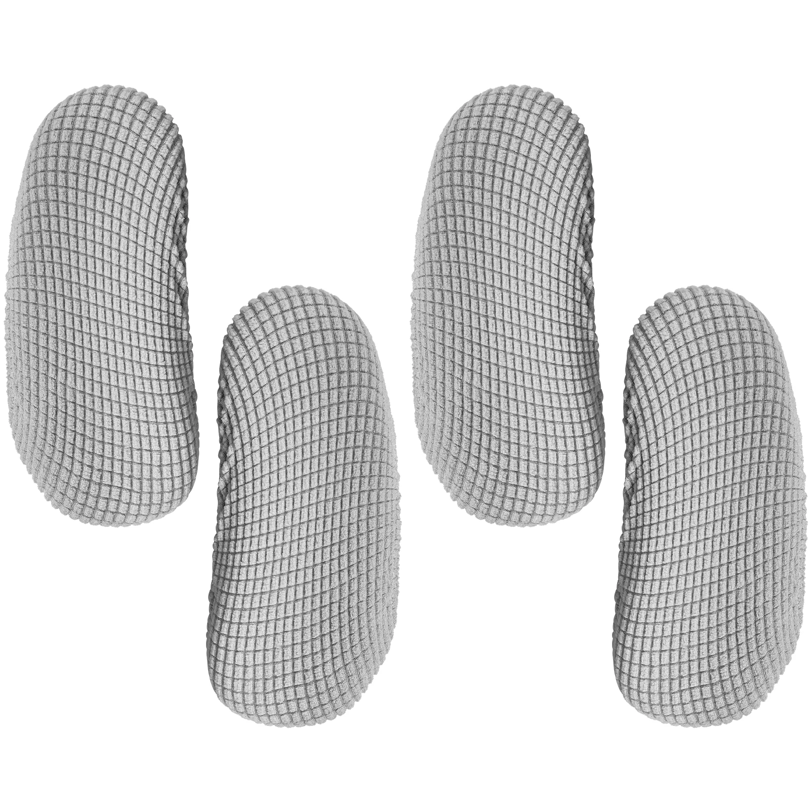 

4Pcs Elastic Office Chair Arm Covers Stretchable Armrest Slip-on Pads Soft Breathable Sleeve Protector for Desk Chairs