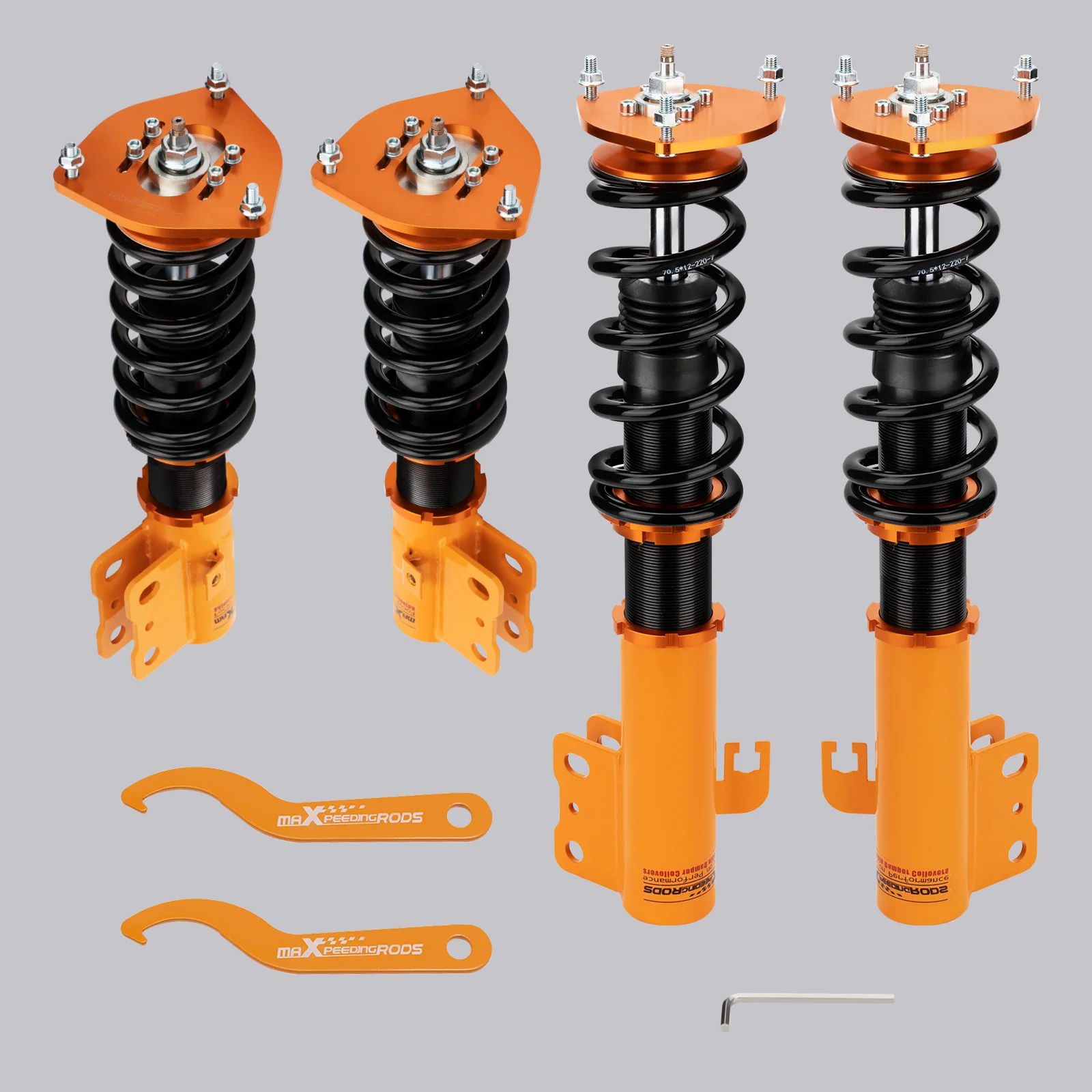 Full Coilovers Suspension Kit For Subaru Forester SF 1997-02 Shock Absorber Coilover Spring & Shock Assembly Coil