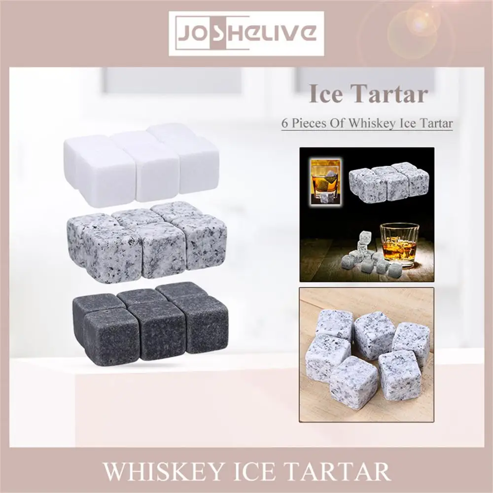 Whiskey Stones Sipping Ice Stones Natural Granite Whisky Stone Wine Rocks Cooler Wedding Gift Favor Christmas Bar Accessories