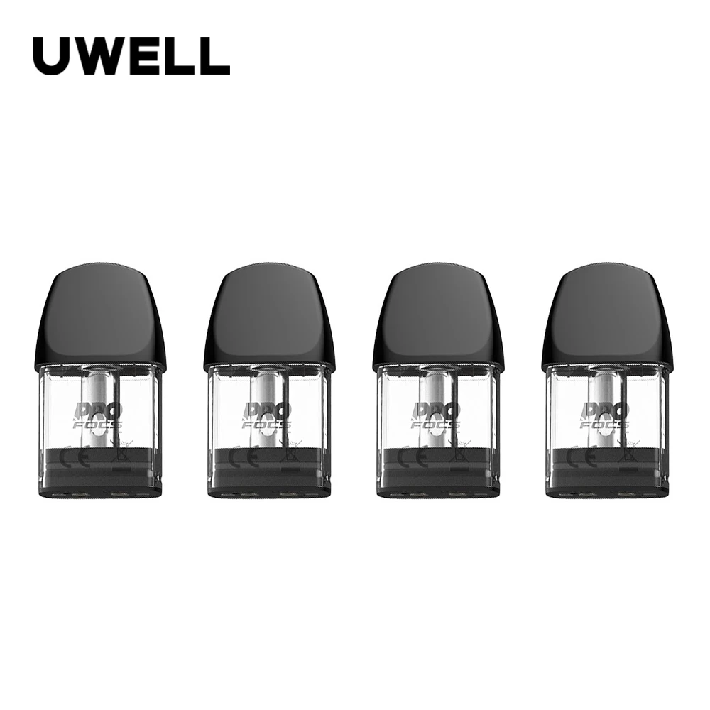

4 шт./партия, картриджи для электронной сигареты Uwell Caliburn A2S, 2 мл