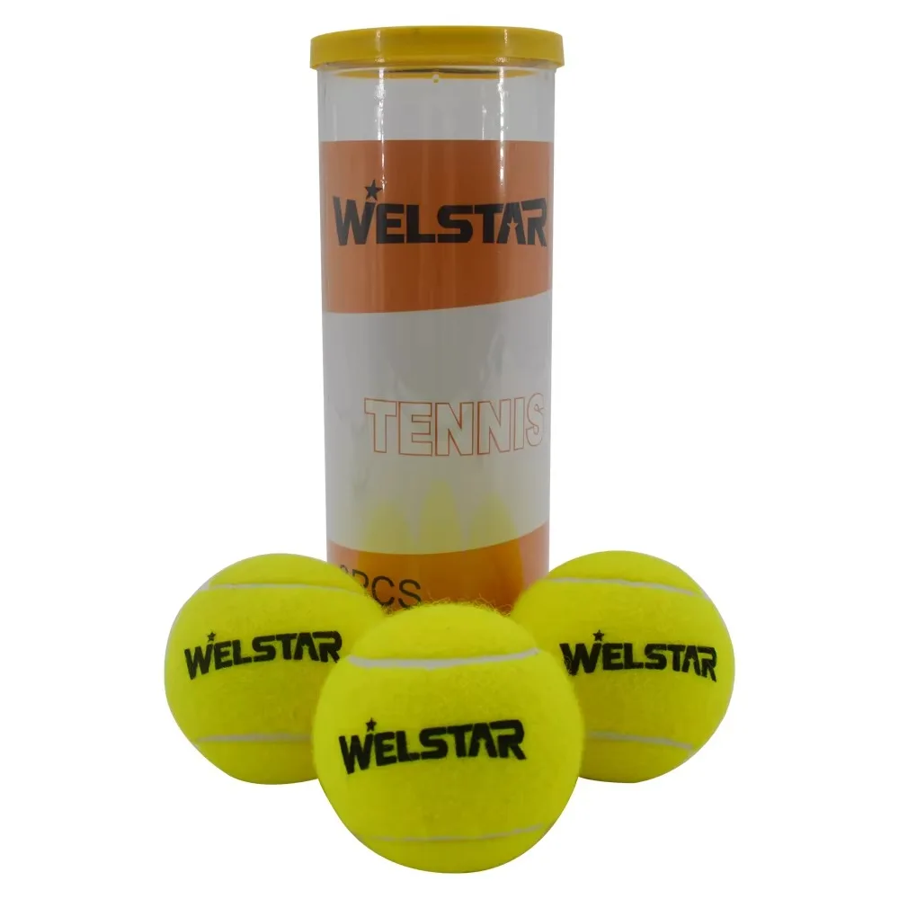 Custom Logo 100% Polyester Tennis Balls OEM ODM Sports Training Balls