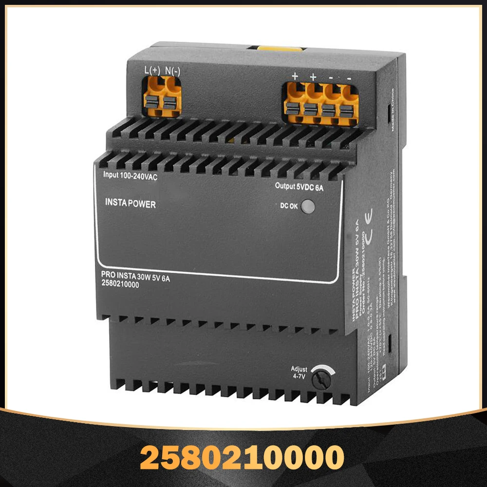 2580210000 For Weidmuller Switching Power Supply PRO INSTA 30W 5V 6A