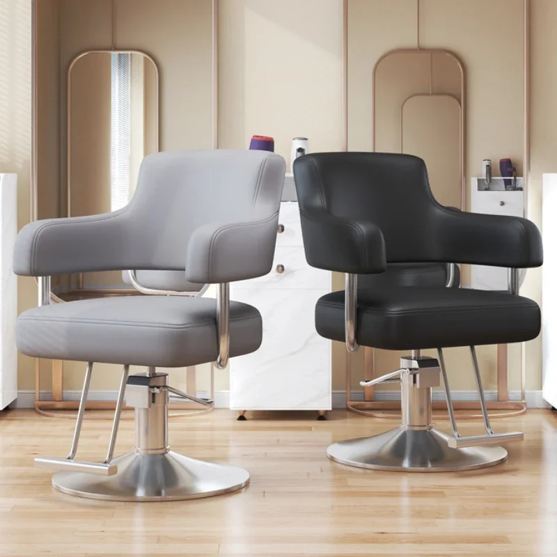 Professional Handrail Barber Chair Simple Speciality Hair Stylist Barber Chairs Beauty Salon Coiffeuse Barbearia Salon Furniture