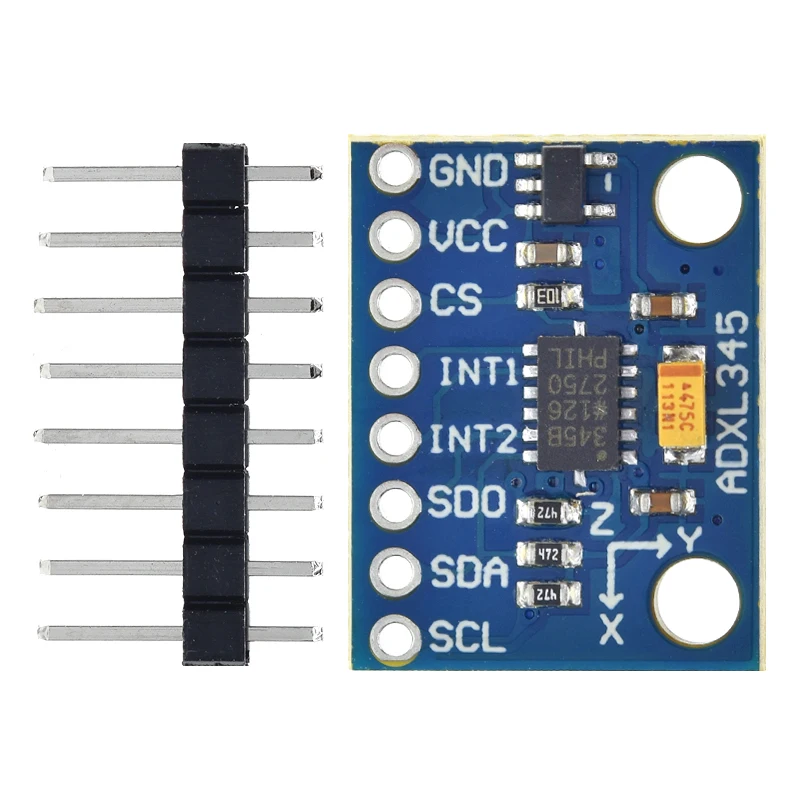 TZT 1/3PCS GY-291 ADXL345 Module IIC/SPI image 6