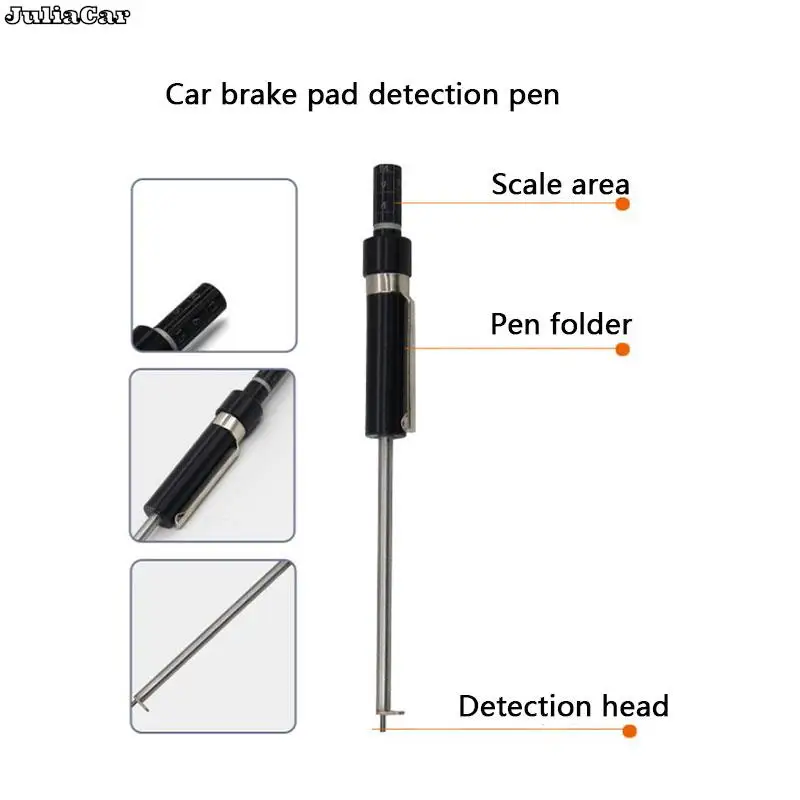 

Car Auto Vehicle Brake Pad Thickness Gauge Tester Measuring Measurment Tool