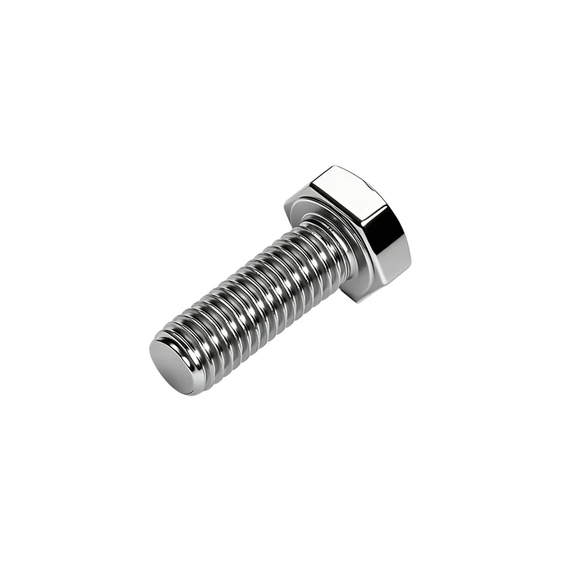 In Stock M8 GB30 Hex Bolts 304 Stainless Steel Full Thread Screw Nut Washer Set Metric Hardware for Furniture Auto Repair DIY