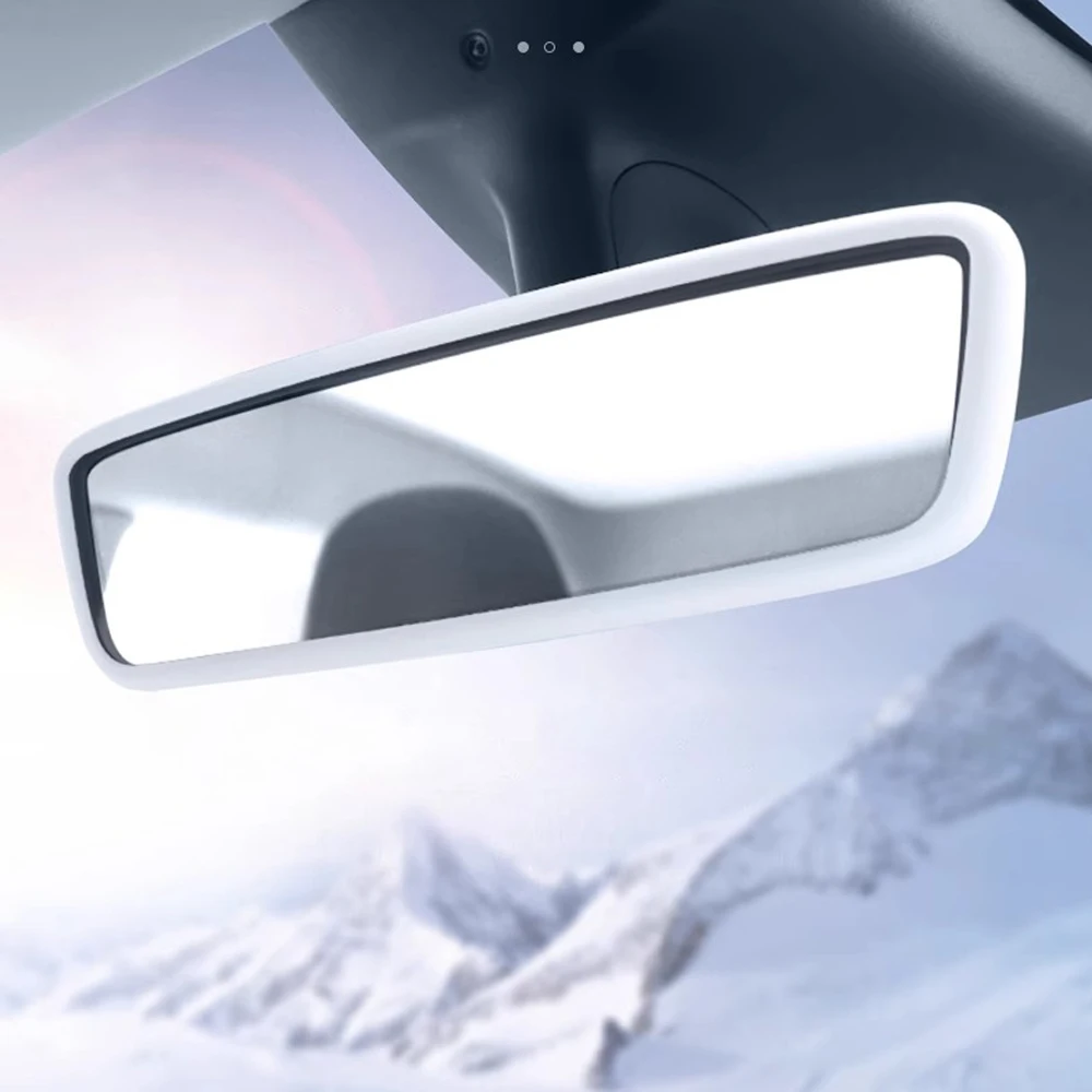 Good Quality New For Chery Jetour Traveler T2 Freedom T1 Interior Rearview Mirror Silicone Protective Cover Screen Frame Modific