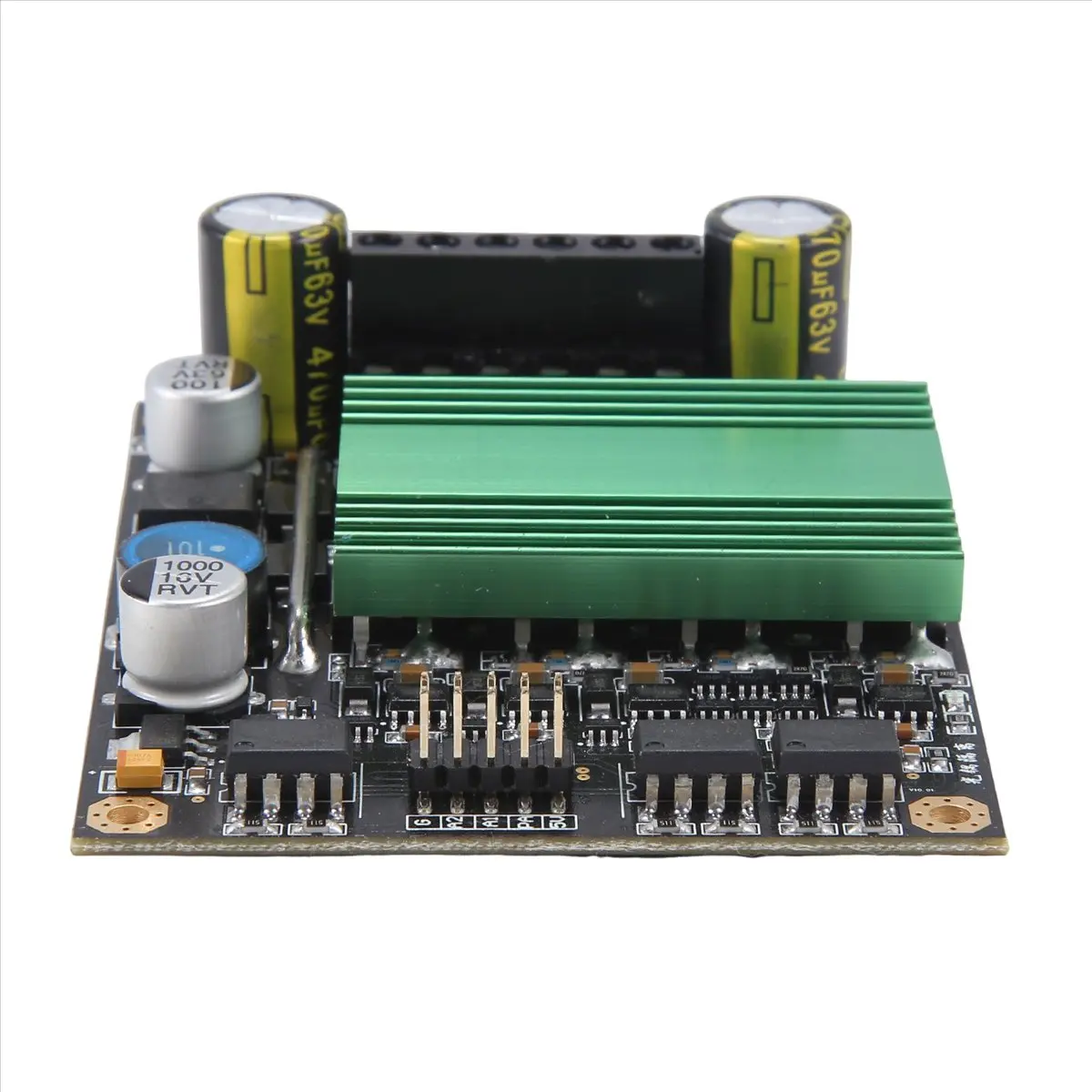GTS DC 12V-48V 100A High Power Dual Channel DC Motor Drive Module Board Optocoupler Isolation H-Bridge Governor Control