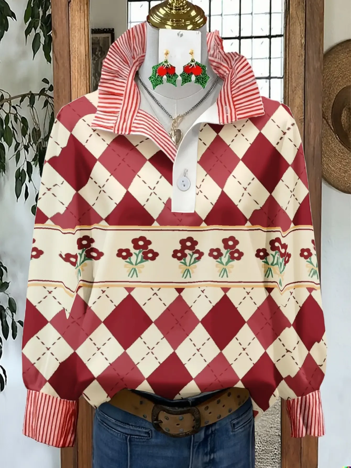 2026 New Christmas Women's Top Spring and Trendy items, essential for fashion enthusiasts