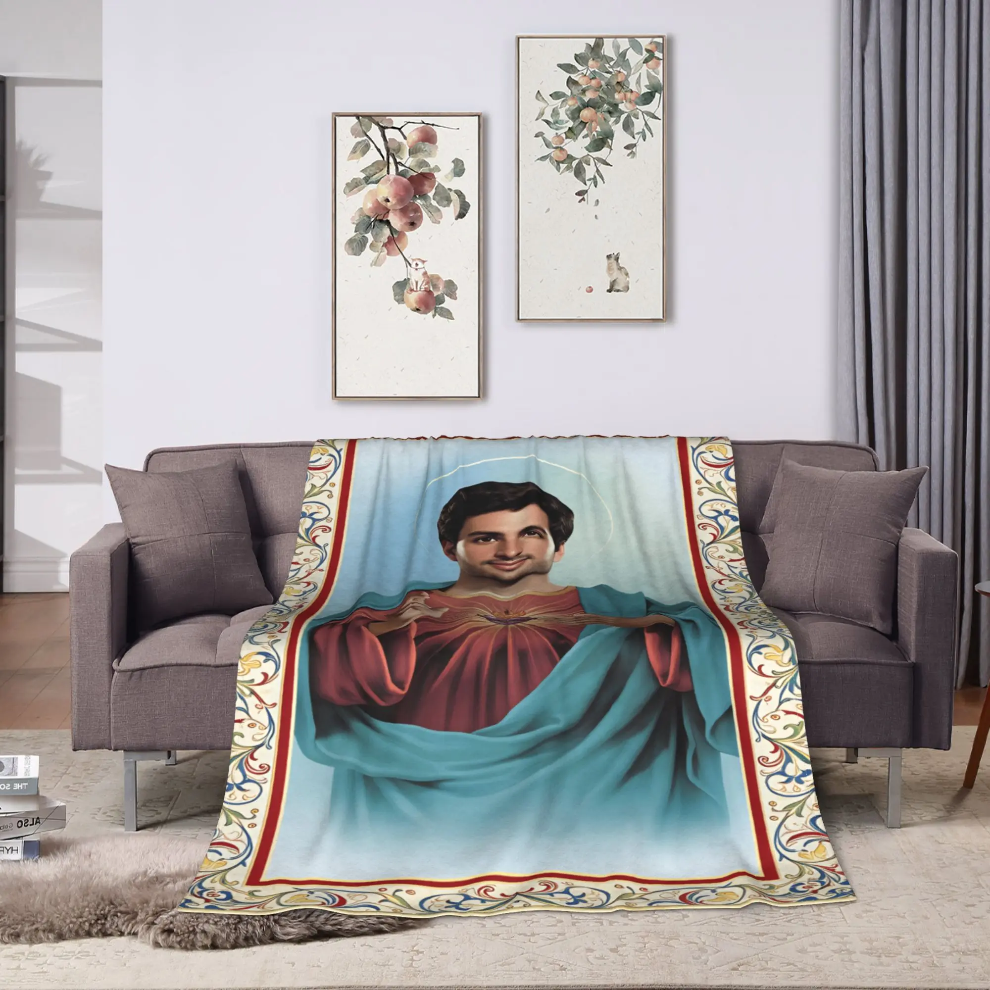 Warm Soft Blankets Travel Office C-Carlos Sainz smooth Throw Blanket Novelty  Bedspread For Bedroom