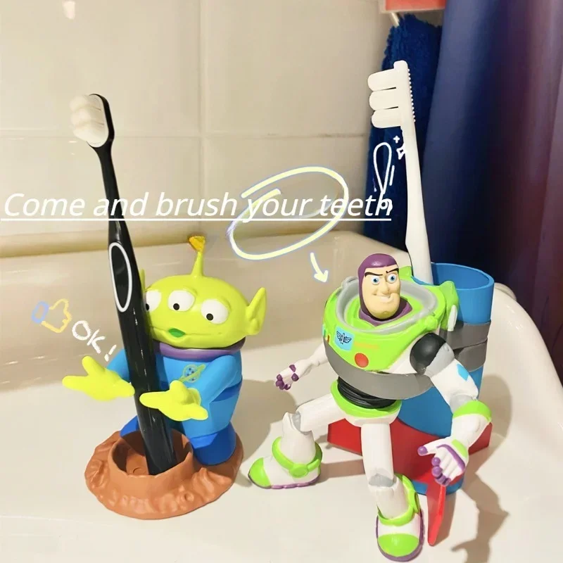 Disney Animation Toy Story Buzz Lightyear Green Alien Action Figure Animation Decoration Collection Toys Model Children's Gift