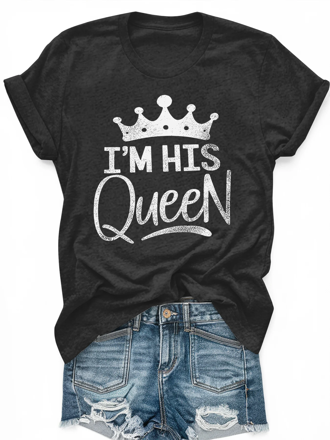 

Women's large-size printed short-sleeved T-shirt, loose and casual, soft, comfortable and breathable, outdoor sports