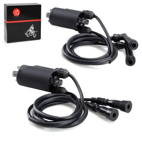 Imagen 2 del producto 2 uds bobina de encendido y tapas para Honda CB650 CB750 CB900 CB1000 1979-1983 Goldwing 1100 1200 GL 1100 1200 Nighthawk 650 750